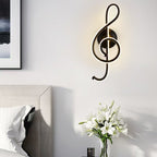 Sculptural Violin Key LED Ambient Wall Light | Thrascher