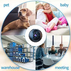 Mini WiFi Surveillance Camera, 1080P HD, Night Vision, Magnetic Mount