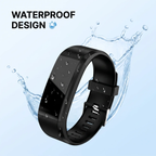 Senior Smartwatch with Heart Rate Tracking and 0.96-Inch LED Display, view 7
