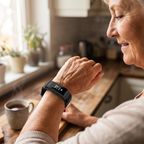 Senior Smartwatch with Heart Rate Tracking and 0.96-Inch LED Display, view 8