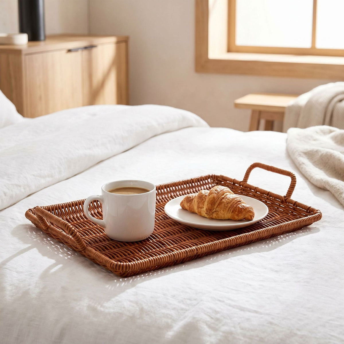 Serving Board Woven Natural Fiber | Thrascher