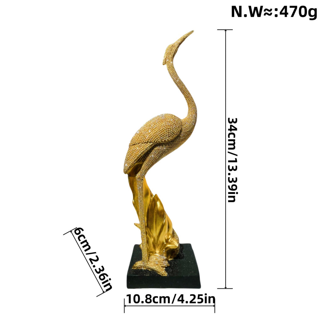 Shiny Parrot Figure on Log | Thrascher
