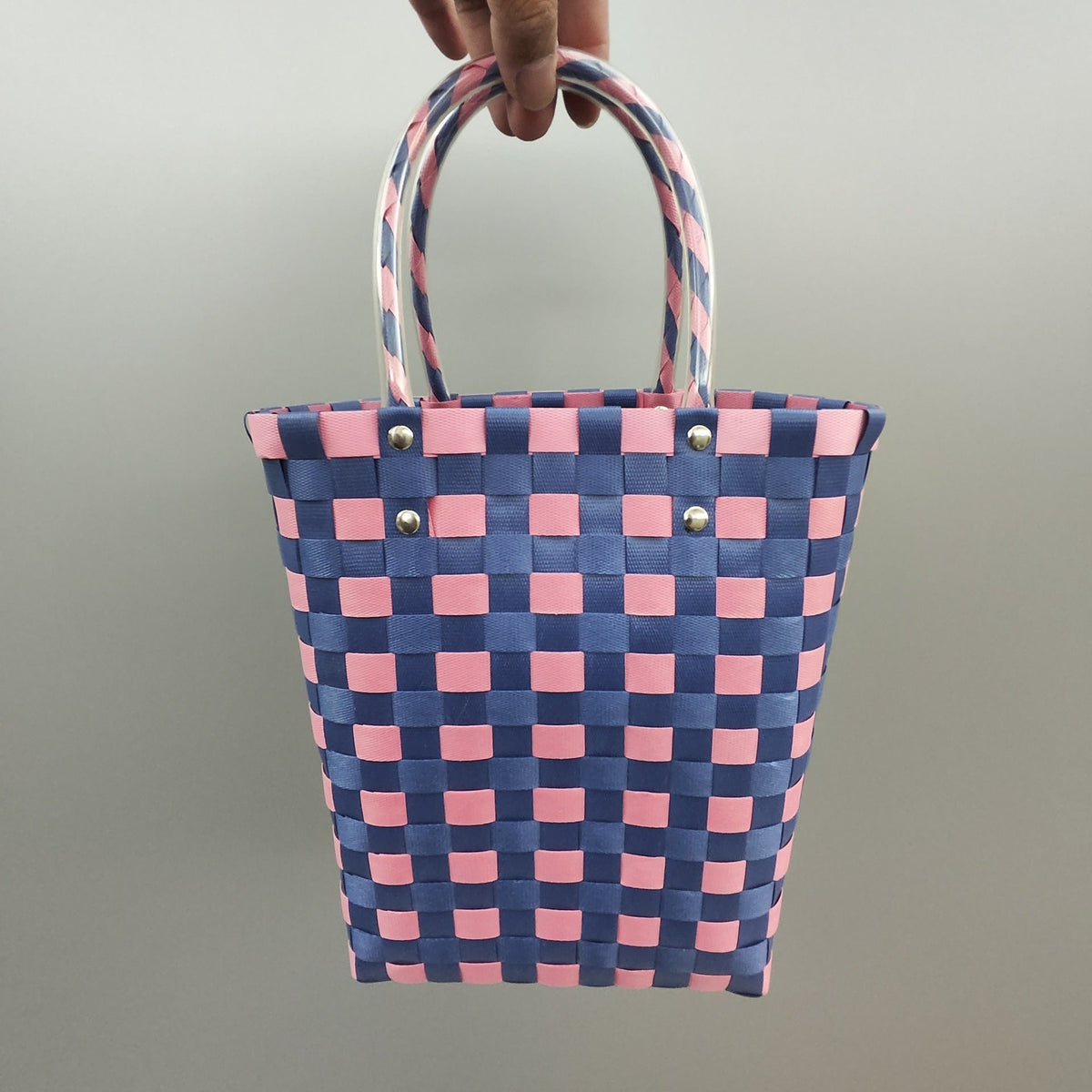 Shopping Bag Black Lilac White | Thrascher