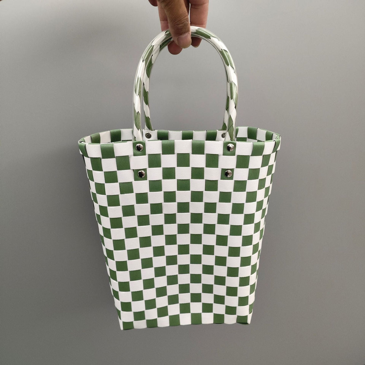 Shopping Bag Black Lilac White | Thrascher