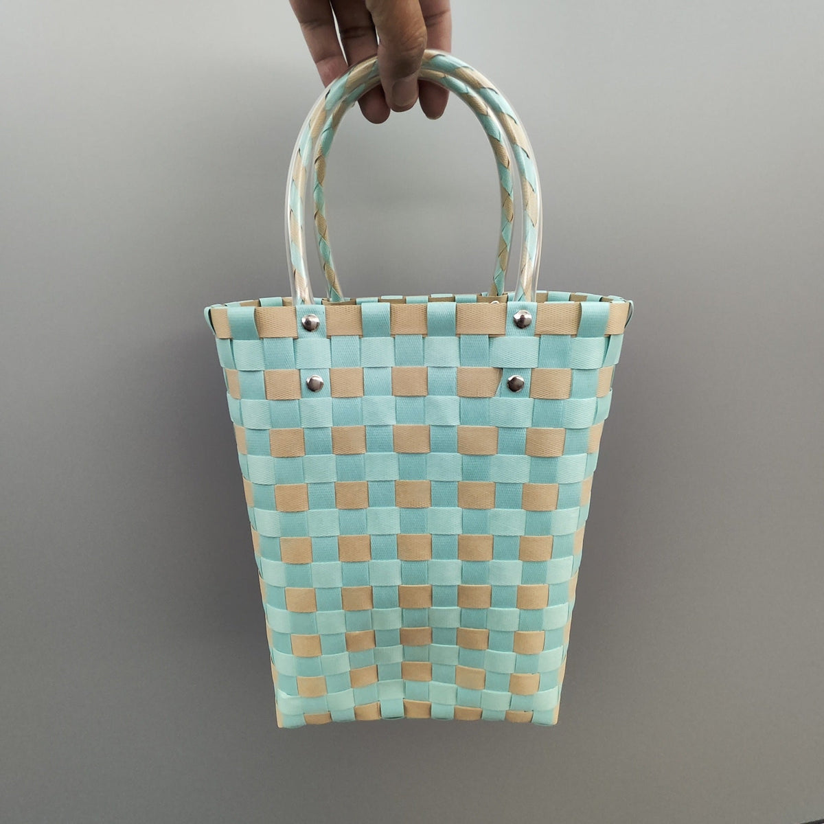 Shopping Bag Black Lilac White | Thrascher
