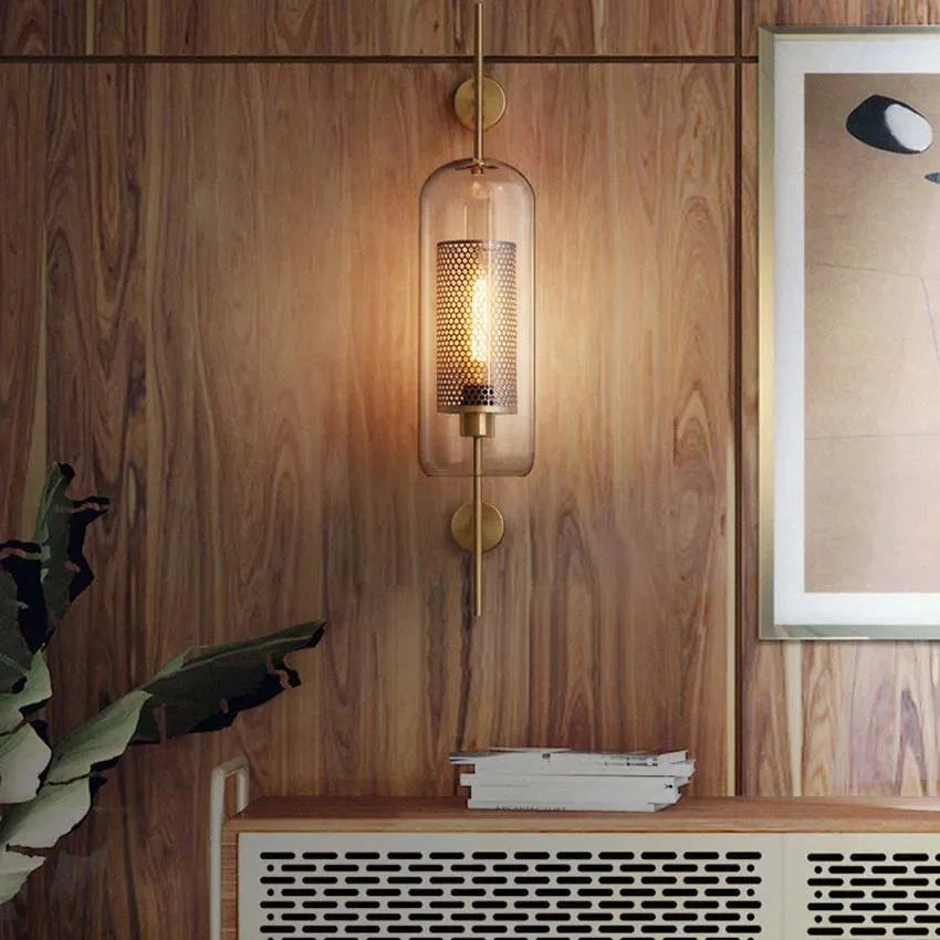 Silfova Glass Wall Lamp