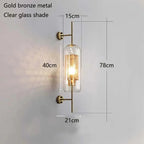 Silfova Glass Wall Lamp