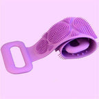 Silicone Back Scrubber with 1cm Dense Brush Head for Body and Feet, view 11