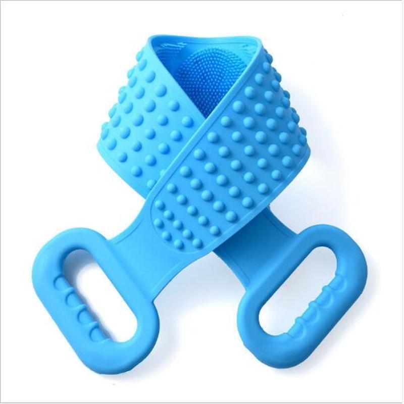 Silicone Back Scrubber with 1cm Dense Brush Head for Body and Feet, view 6