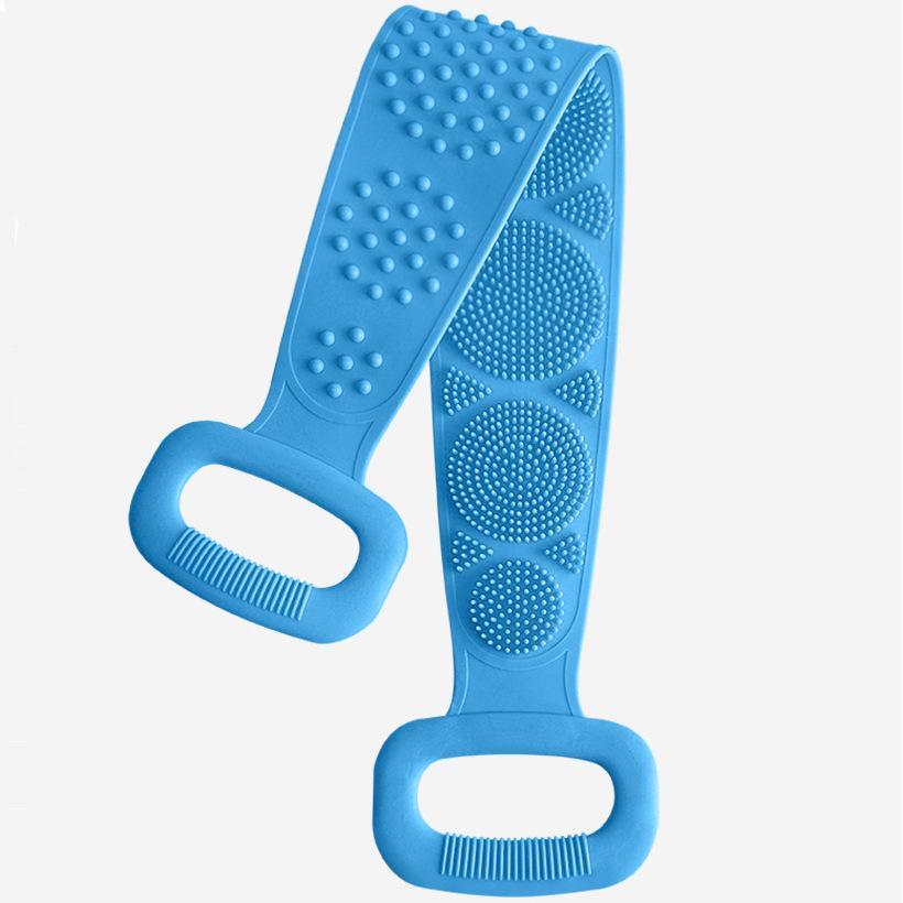 Silicone Back Scrubber with 1cm Dense Brush Head for Body and Feet, view 8