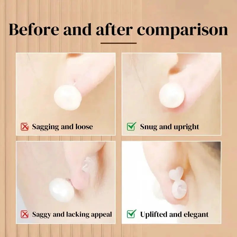 Silicone Earring Supports for Heavy Earrings, 1.6 cm, 2 Pairs