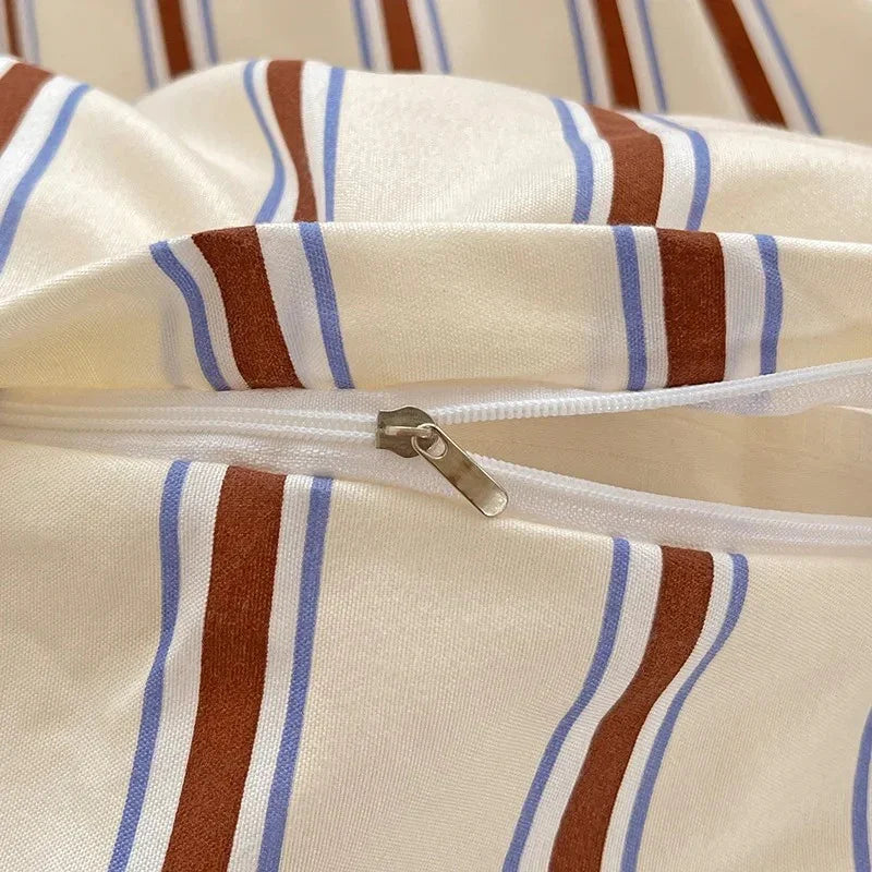 Silmessa Striped Bedding Set