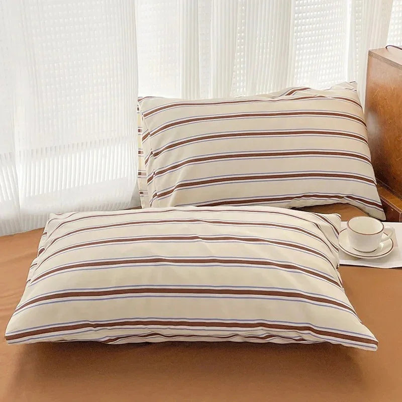 Silmessa Striped Bedding Set