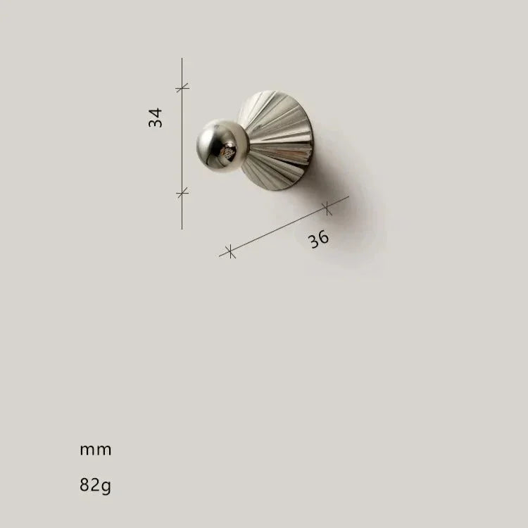 Silmova Brass Drawer Handle