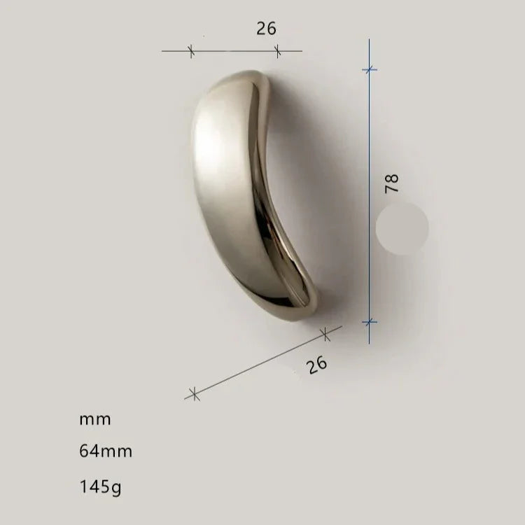 Silmova Brass Drawer Handle