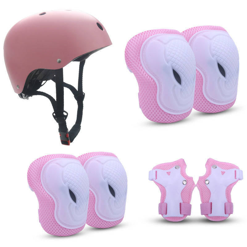 Skate Protective Gear Set with Helmet, Knee, Elbow and Wrist Guards, view 11