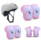 Skate Protective Gear Set with Helmet, Knee, Elbow and Wrist Guards, view 2