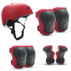 Skate Protective Gear Set with Helmet, Knee, Elbow and Wrist Guards, view 5