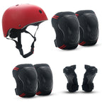 Skate Protective Gear Set with Helmet, Knee, Elbow and Wrist Guards