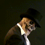 Skeleton Mask with Hat, Latex and Silicone, One Size for Adults, view 4