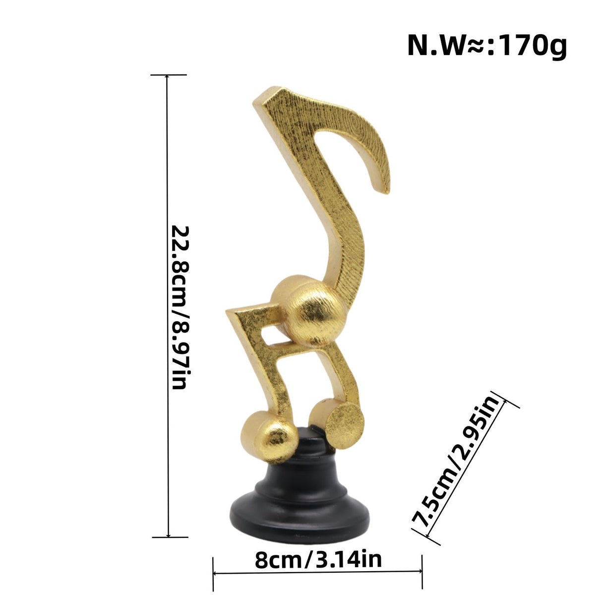 Skulptur Gold White | Thrascher
