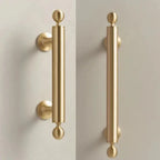Slatewood Brass Knobs