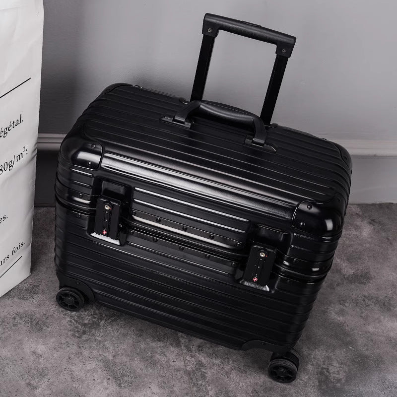 Sleek Compact Hardshell Travel Trolley with Spinner Wheels, view 3