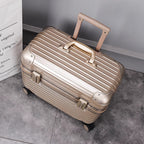 Sleek Compact Hardshell Travel Trolley with Spinner Wheels, view 4