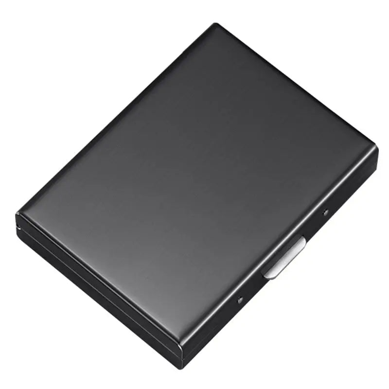Slim RFID-Blocking Stainless Steel Wallet, 6 Slots, 9.5 x 6.5 x 1.3 cm, view 9