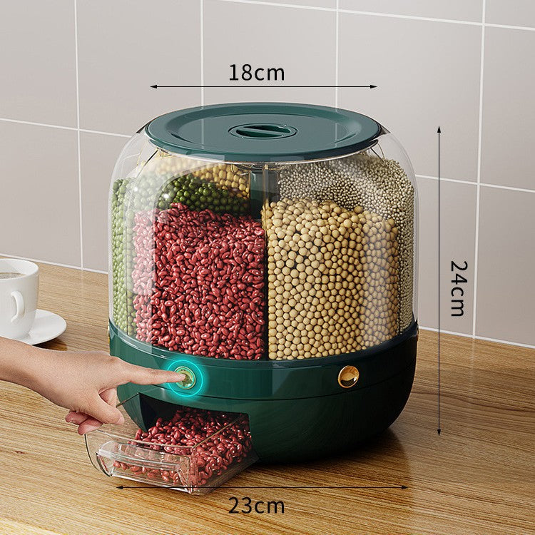 Smart Multi-Compartment Grain Storage Container | Thrascher
