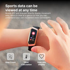 Smart Watch with Heart Rate and Activity Tracking, 0.96-Inch TFT Display