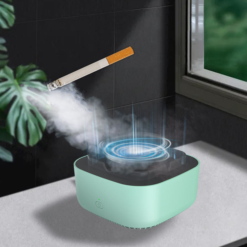 Smoke-Filtering Ashtray with Multi-Layer Filtration, ABS and Metal, view 5