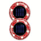 Solar Mosaic Glass Garden Path LED Spotlights | Thrascher