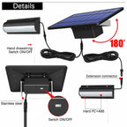 Solar Pendant Light with Pull Switch, 3 m Cable, Indoor & Outdoor, view 3