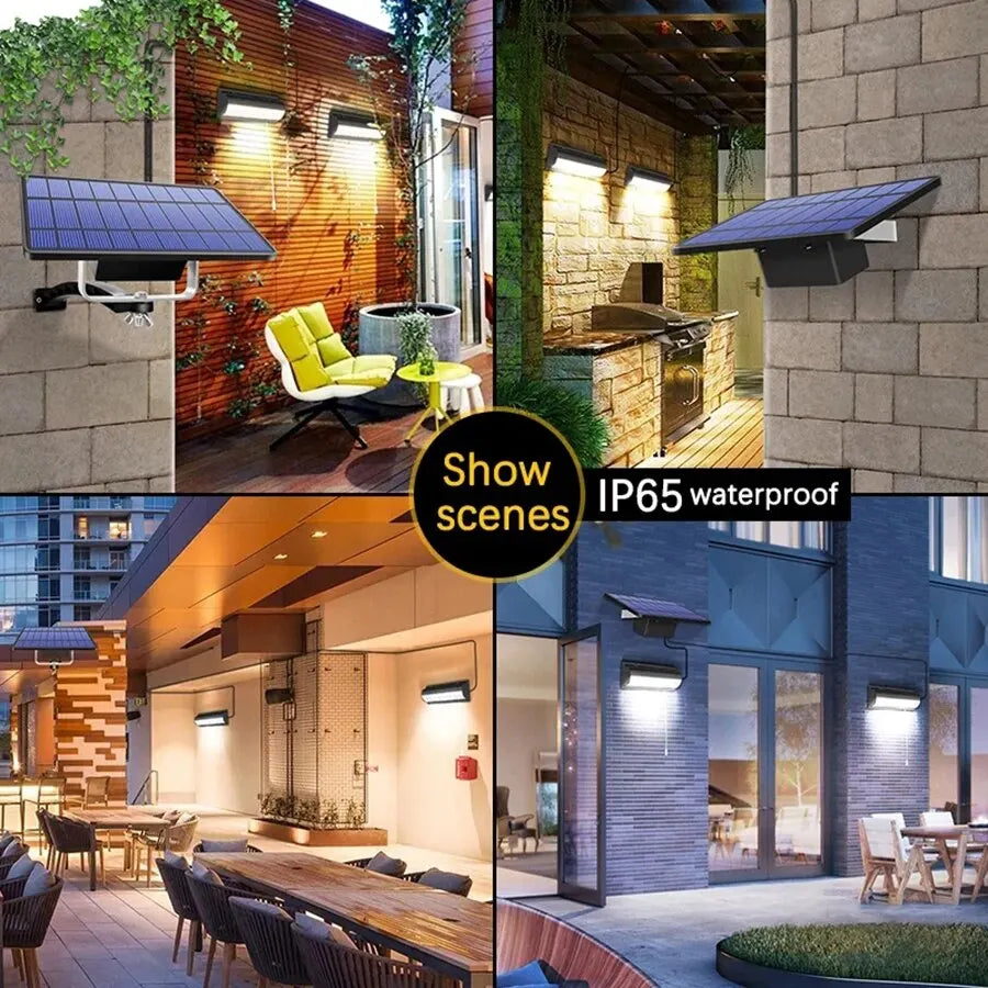 Solar Pendant Light with Pull Switch, 3 m Cable, Indoor & Outdoor, view 4