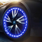 Solar-Powered Car Tire Valve Cap Wheel Light, 15 Flash Modes, view 7