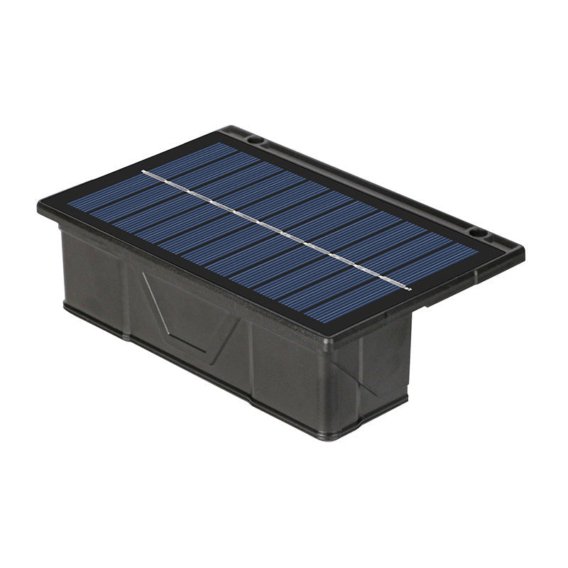 Solar RGB Dual-Beam Outdoor Wall Light with Integrated Panel, view 12