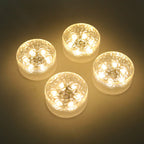 Solar Textured Glass Garden Path Lights | Thrascher
