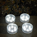 Solar Textured Glass Garden Path Lights | Thrascher