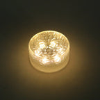 Solar Textured Glass Garden Path Lights | Thrascher
