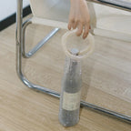 Sparkling Woven Wine Bag for Carrying a 750ml Bottle of Wine, view 6