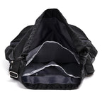 Sports-Ready Drawstring Backpack with Zippered Front Pocket, view 3