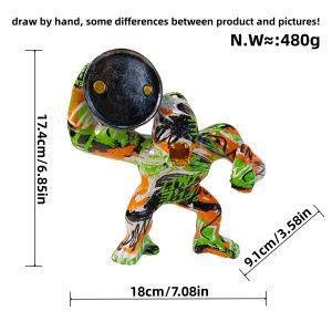 Sporty Decorative Figure of a Weightlifter | Thrascher