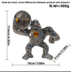 Sporty Decorative Figure of a Weightlifter | Thrascher