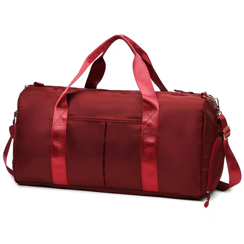 Sporty Travel Bag with Compartments, Adjustable Shoulder Strap, view 10