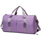 Sporty Travel Bag with Compartments, Adjustable Shoulder Strap, view 11