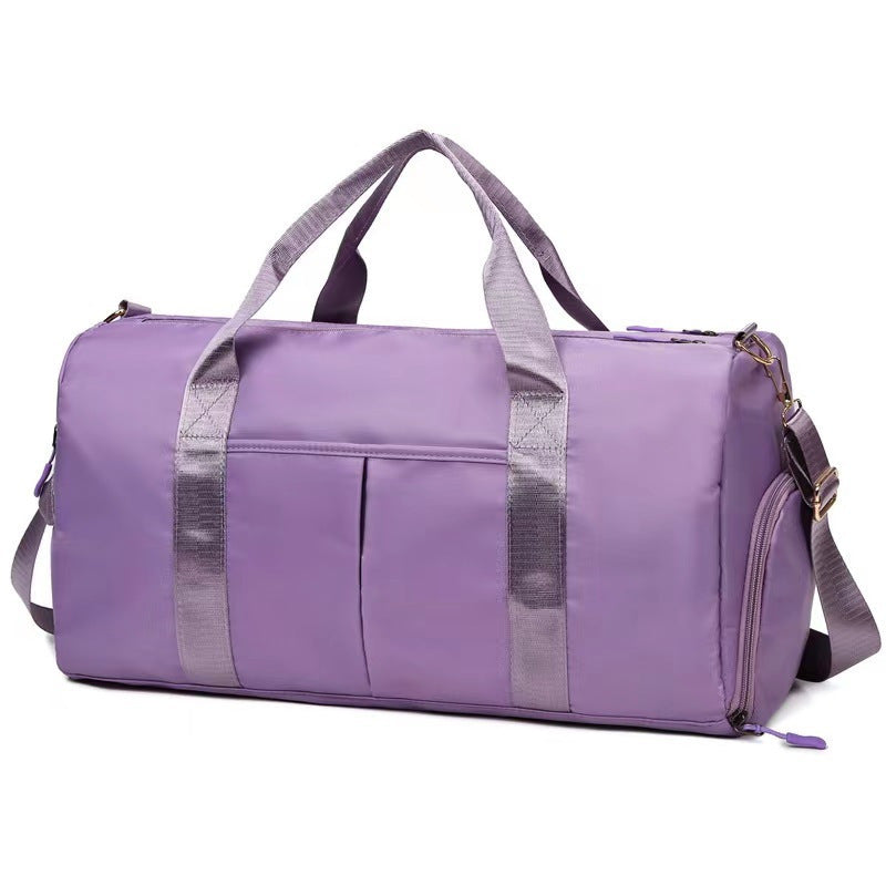 Sporty Travel Bag with Compartments, Adjustable Shoulder Strap, view 11