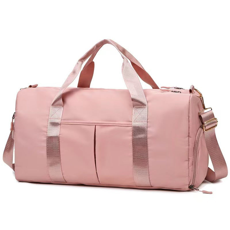 Sporty Travel Bag with Compartments, Adjustable Shoulder Strap, view 12