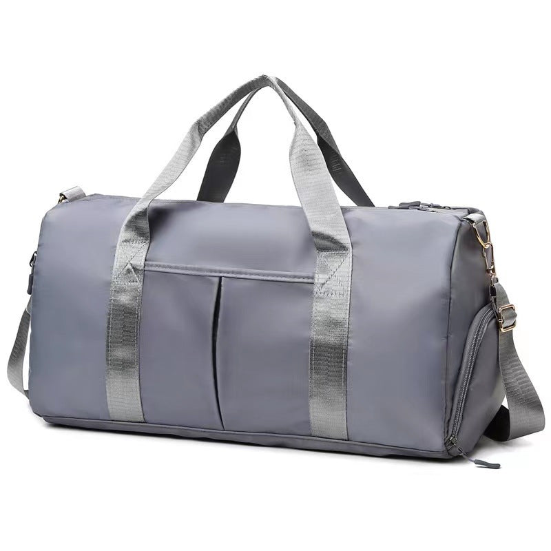 Sporty Travel Bag with Compartments, Adjustable Shoulder Strap, view 15