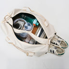 Sporty Travel Bag with Compartments, Adjustable Shoulder Strap, view 2